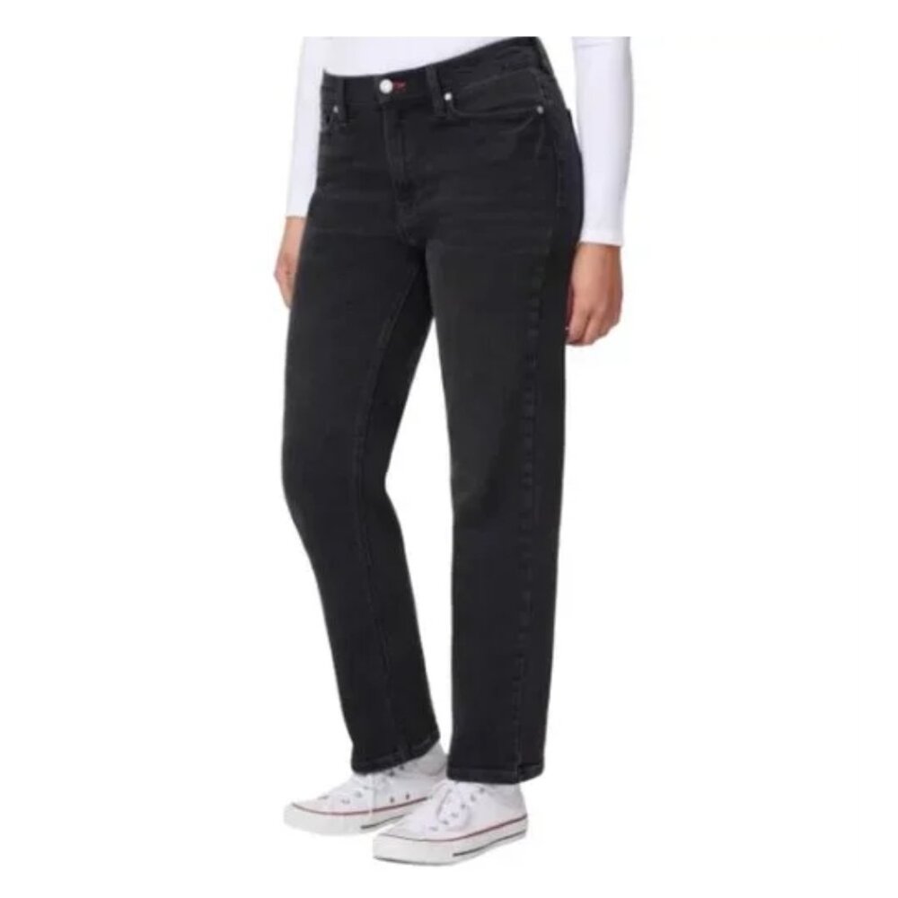 Scotch & Soda Black Straight Leg Jeans